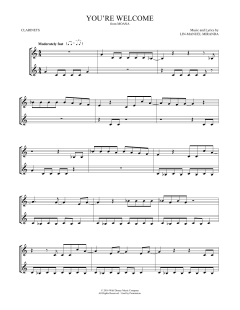 You're Welcome von Lin-Manuel Miranda (Download) 