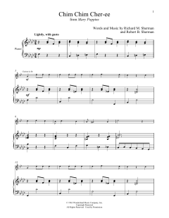 Chim Chim Cher-ee von Robert Bernard Sherman (Download) 