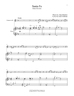Santa Fe von Alan Menken (Download) 