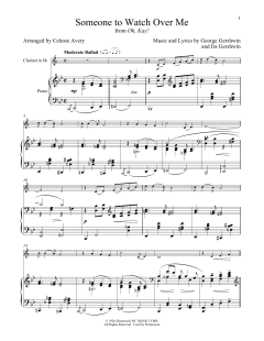 Someone To Watch Over Me von George Gershwin (Download) 