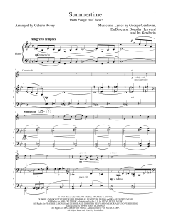 Summertime von George Gershwin (Download) 