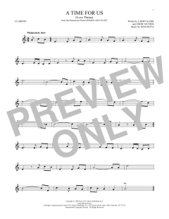 A Time For Us von Nino Rota (Download) 