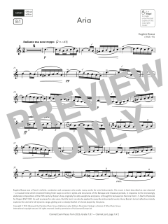 Aria von Eugène Bozza (Download) 