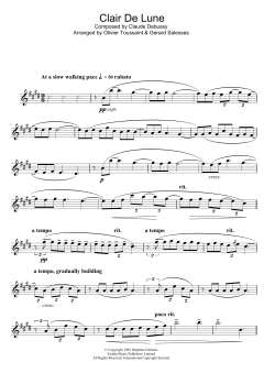 Clair De Lune von Claude Debussy (Download) 