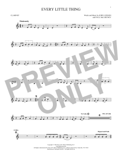 Every Little Thing von The Beatles (Download) 