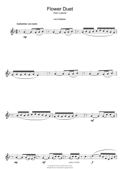 Flower Duet von Léo Delibes (Download) 