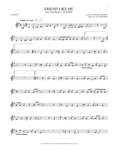 Friend Like Me von Alan Menken (Download) 
