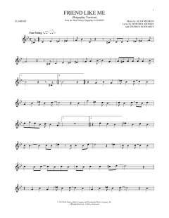 Friend Like Me von Alan Menken (Download) 