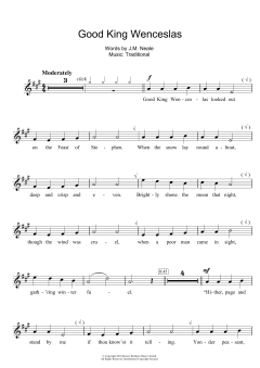 Good King Wenceslas von Traditional (Download) 