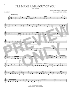 I'll Make A Man Out Of You von David Zippel (Download) 