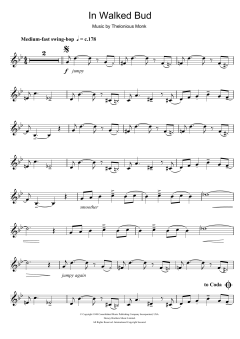 In Walked Bud von Thelonious Monk (Download) 