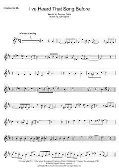 I've Heard That Song Before von Harry James (Download) 