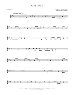 Just Once von Barry Mann (Download) 