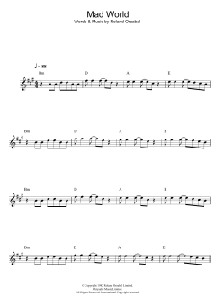 Mad World von Gary Jules (Download) 