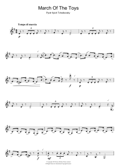 March Of The Toys von Peter Iljitsch Tschaikowsky (Download) 
