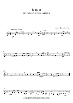 Minuet in G Major (Download) 