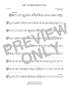 Mr. Tambourine Man von Bob Dylan (Download) 