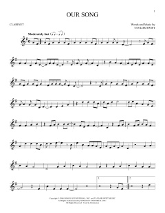 Our Song von Taylor Swift (Download) 