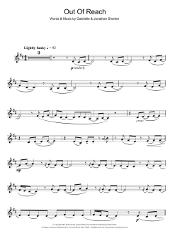 Out Of Reach von Gabrielle (Download) 