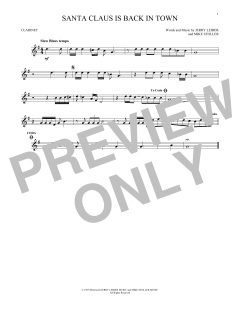 Santa Claus Is Back In Town von Elvis Presley (Download) 