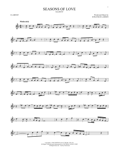 Seasons Of Love von Jonathan Larson (Download) 