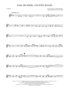 Take Me Home, Country Roads von John Denver (Download) 