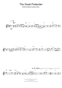 The Great Pretender von The Platters (Download) 