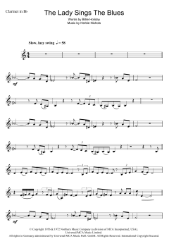 The Lady Sings The Blues von Billie Holiday (Download) 