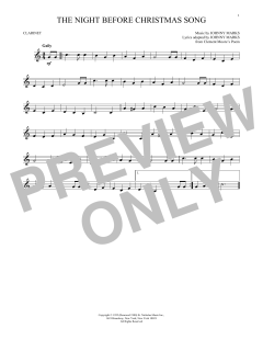 The Night Before Christmas Song von Johnny Marks (Download) 