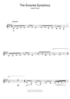 The Surprise Symphony von Joseph Haydn (Download) 