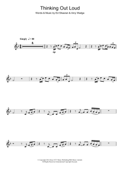 Thinking Out Loud von Ed Sheeran (Download) 