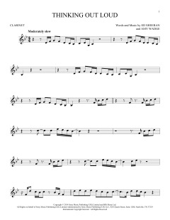 Thinking Out Loud von Ed Sheeran (Download) 