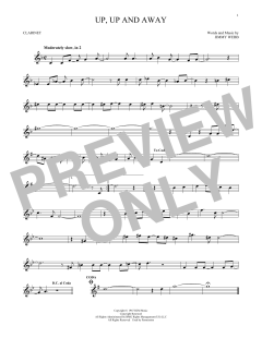 Up, Up And Away von Jimmy Webb (Download) 
