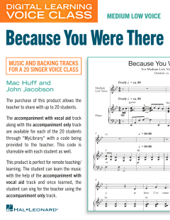 Because You Were There von Mac Huff (Download) 