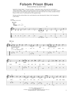 Folsom Prison Blues von Johnny Cash (Download) 