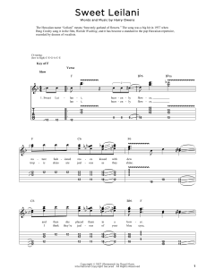 Sweet Leilani von Harry Owens (Download) 