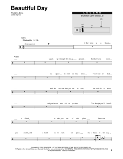Beautiful Day von U2 (Download) 