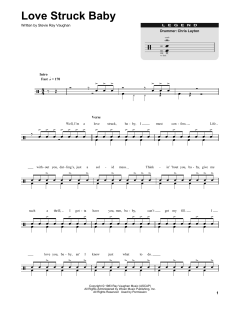 Love Struck Baby von Stevie Ray Vaughan (Download) 