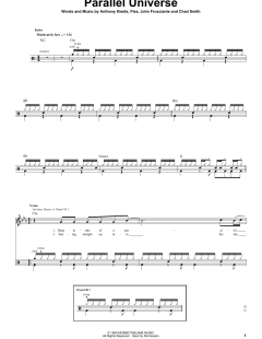 Parallel Universe von Red Hot Chili Peppers (Download) 
