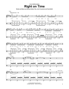 Right On Time von Red Hot Chili Peppers (Download) 