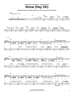 Snow von Red Hot Chili Peppers (Download) 