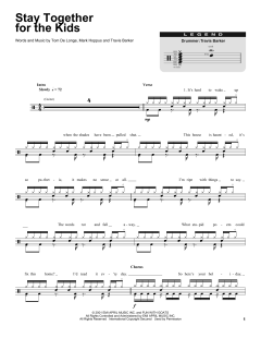 Stay Together For The Kids von Blink 182 (Download) 