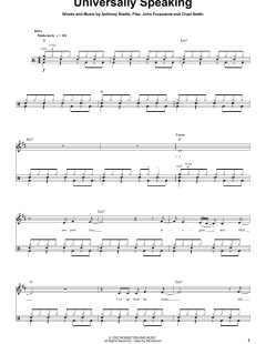 Universally Speaking von Red Hot Chili Peppers (Download) 