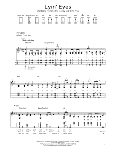 Lyin' Eyes von The Eagles (Download) 