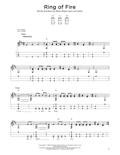 Ring Of Fire von Johnny Cash (Download) 