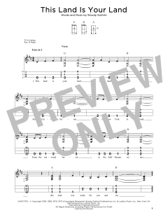 This Land Is Your Land von Woody Guthrie (Download) 