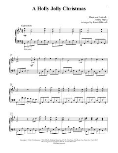 A Holly Jolly Christmas von Johnny Marks (Download) 