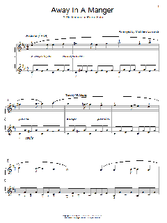 Away In A Manger - A Meditation For Piano Solo von Matthew Edwards (Download) 