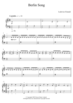 Berlin Song von Ludovico Einaudi (Download) 