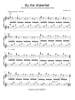 By The Waterfall von Jennifer Linn (Download) 